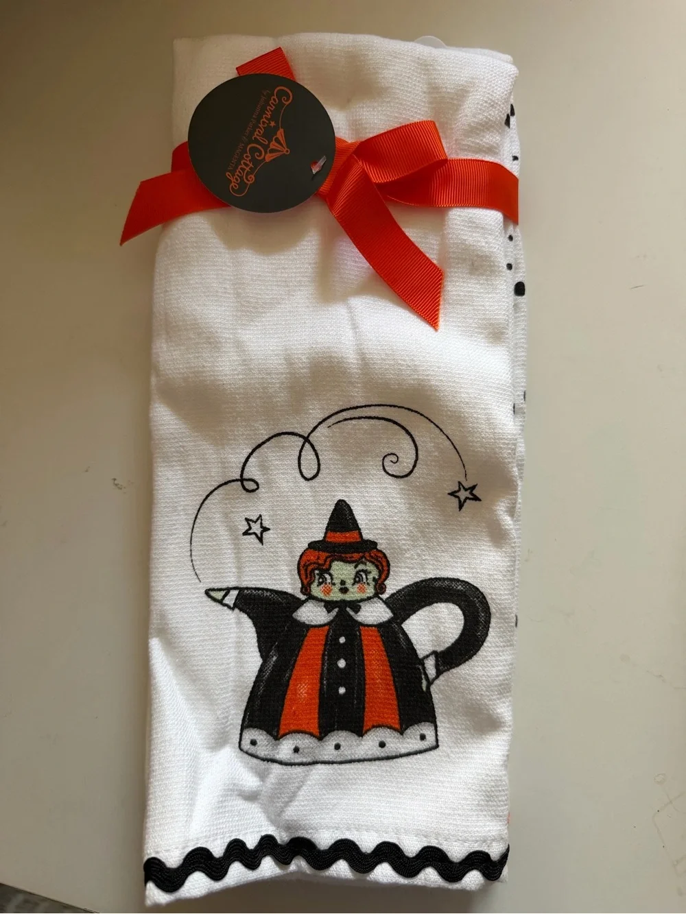 Johanna Parker Halloween witch towels